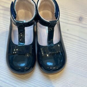 Like New w/o Box Jacadi EU 23 Navy Patent Leather Mary Jane’s